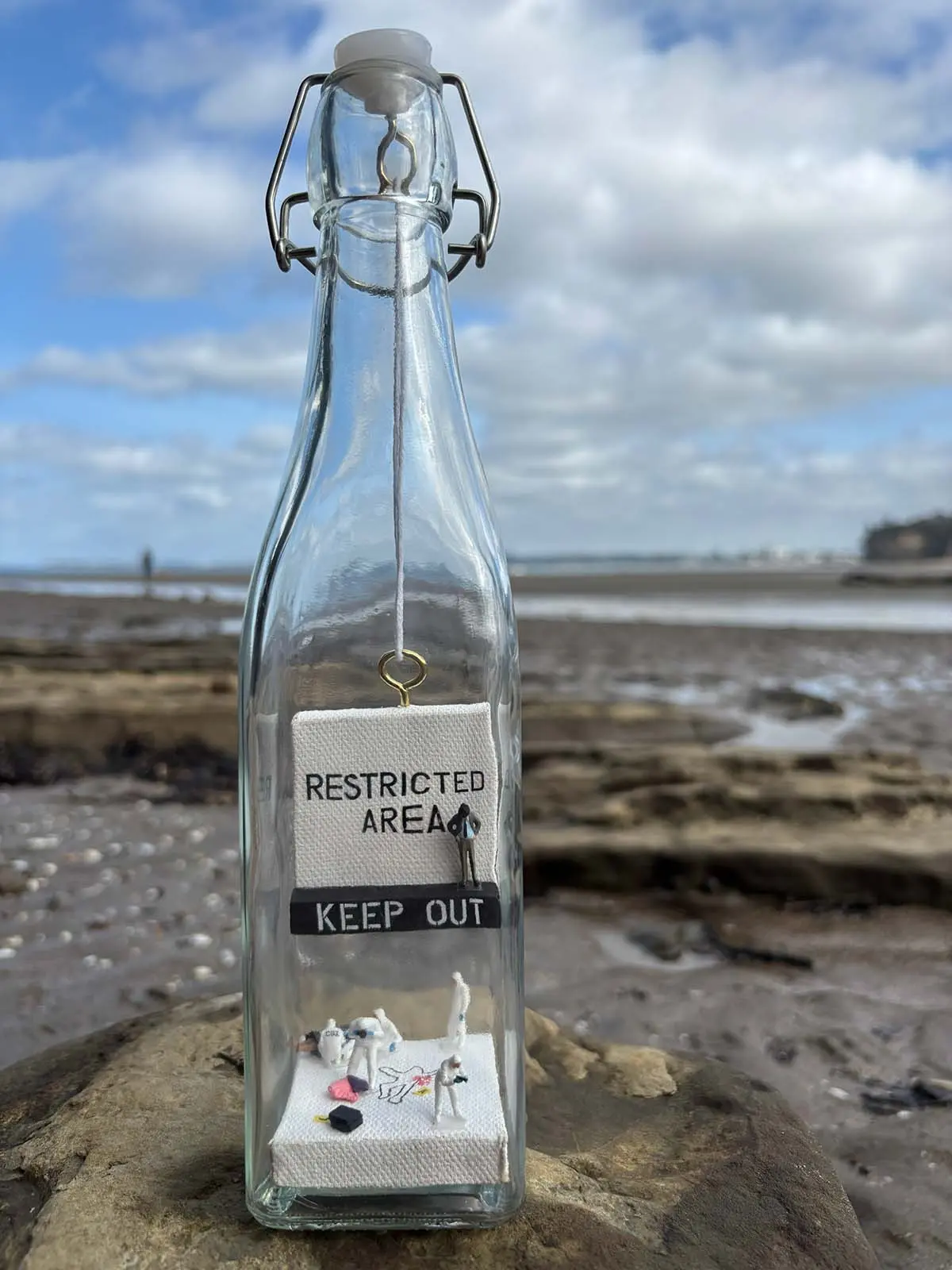 Restricted Area, NZ artwork by Jesse James